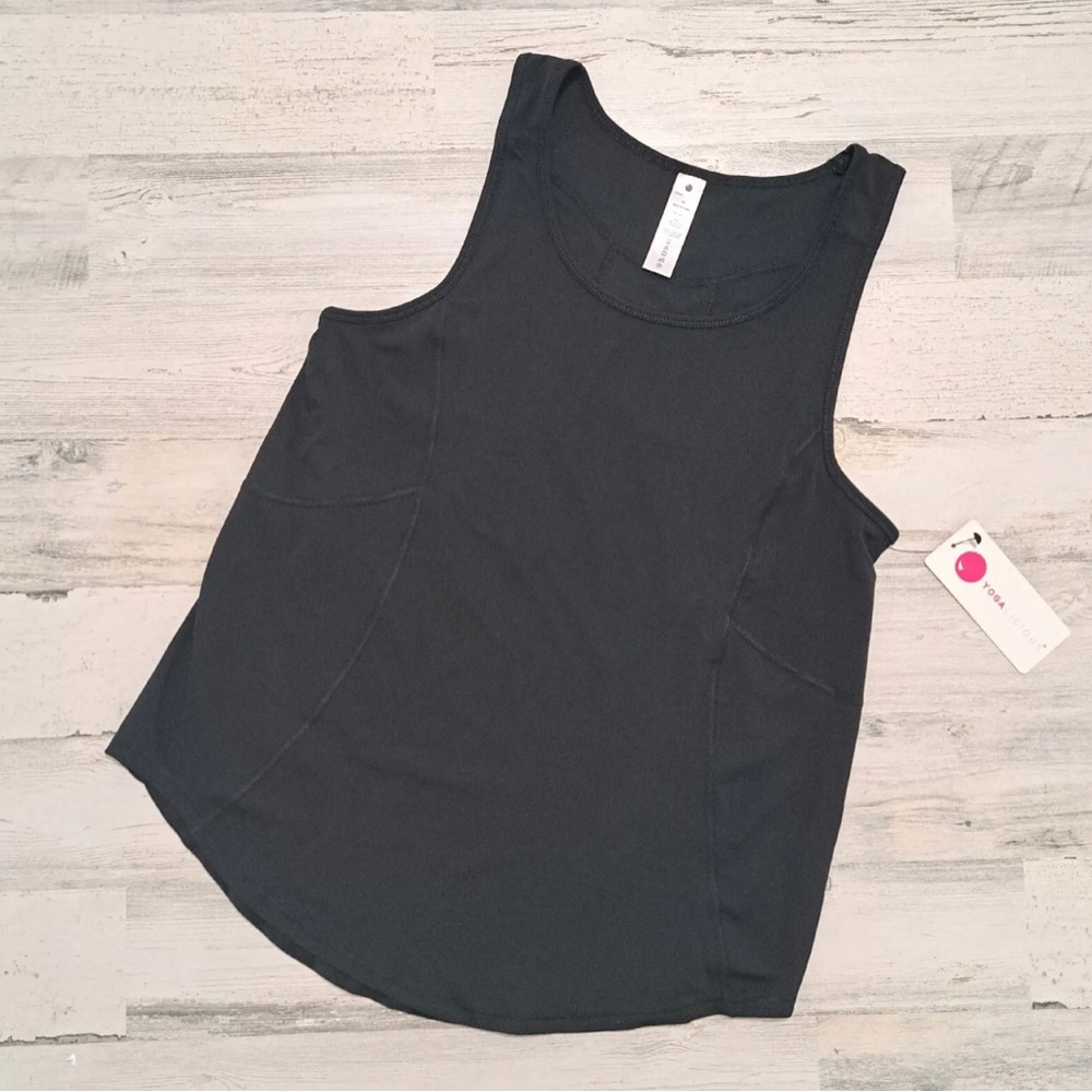 New Yogalicious Women's Black Sleeveless - Picture 2 of 14